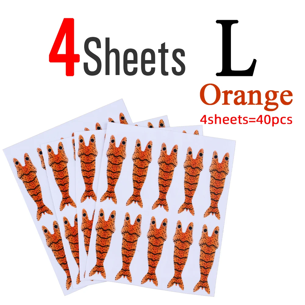 40pcs L Orange