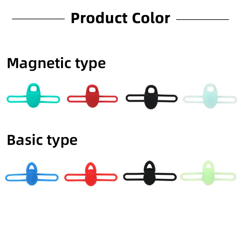 LETOYO-caña de pescar magnética de silicona, 2PS, gancho para caña, soporte para anzuelo de señuelo, accesorios de pesca, caña de pescar giratoria para Baitcasting - imagen 5