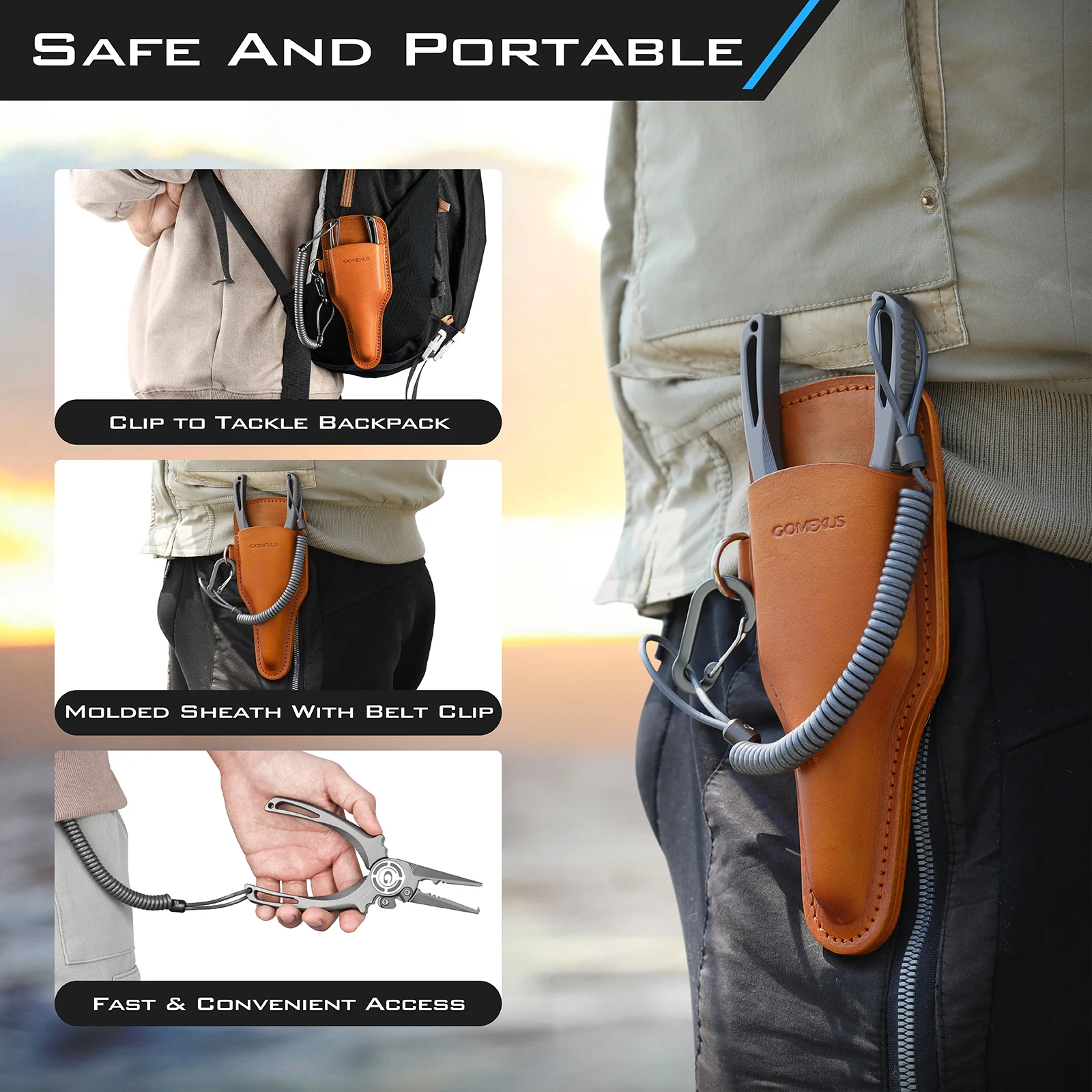 Gomexus Plier X Cordón de Kevlar en espiral de grado militar - imagen 2