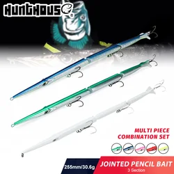 Hunthouse Señuelo Articulado Tipo Lápiz para Lubina en Agua Salada