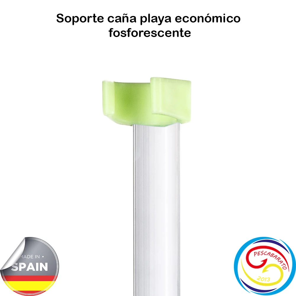 Soporte para caña de pescar de surf castin. De aluminio sin pintar. modelo Eco - imagen 3
