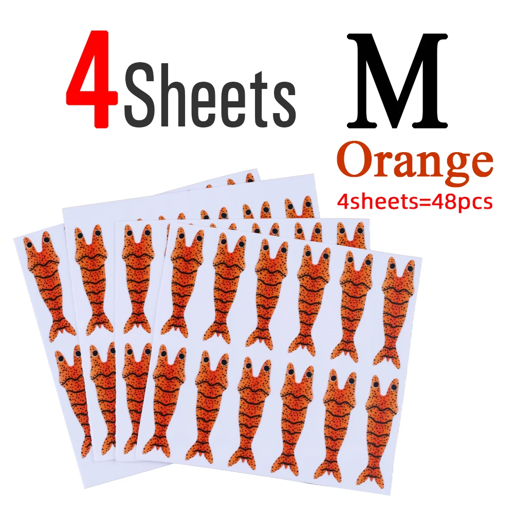 48pcs M Orange
