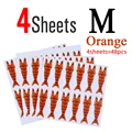 48pcs M Orange