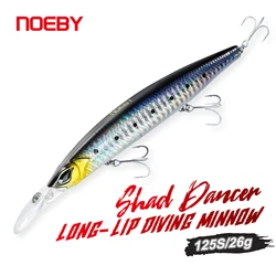 NOEBY Shad Dancer Minnow – Señuelo hundimiento tungsteno y lance largo