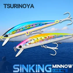 TSURINOYA 120S Wobbler Pesado – Señuelo sinking para lubina