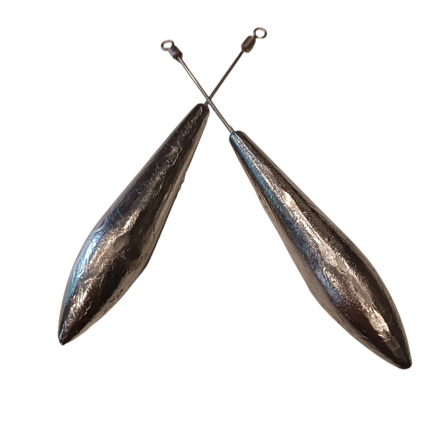 Plomos bala alargada con rolling – Máximo lance para surfcasting