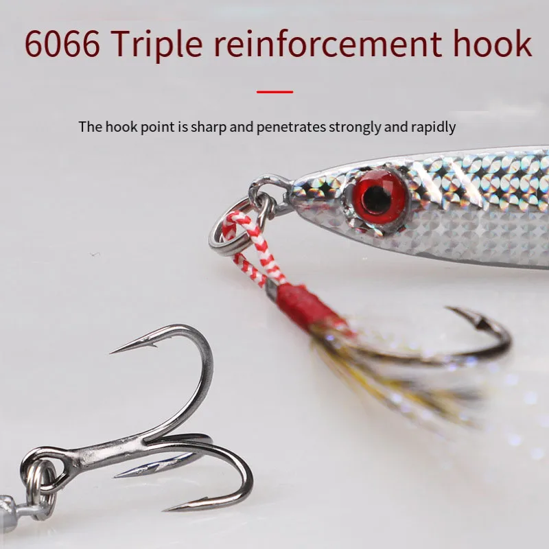 Plantilla de Metal fundido, cuchara, señuelo de Pesca, fundición a tierra, Jigging, pescado, lubina, cebo Artificial, aparejos SwimBait, Señuelos de Pesca, 10-40g - imagen 5