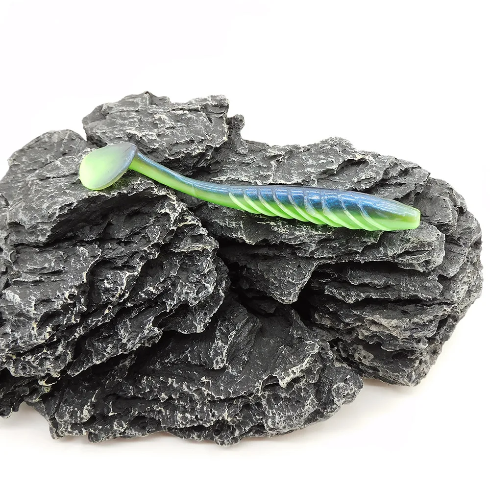 KESFISHING Señuelos de pesca de Lucio Ripple Shad 125mm cebo suave de calidad para proveedores de pesca de Lucio - imagen 5