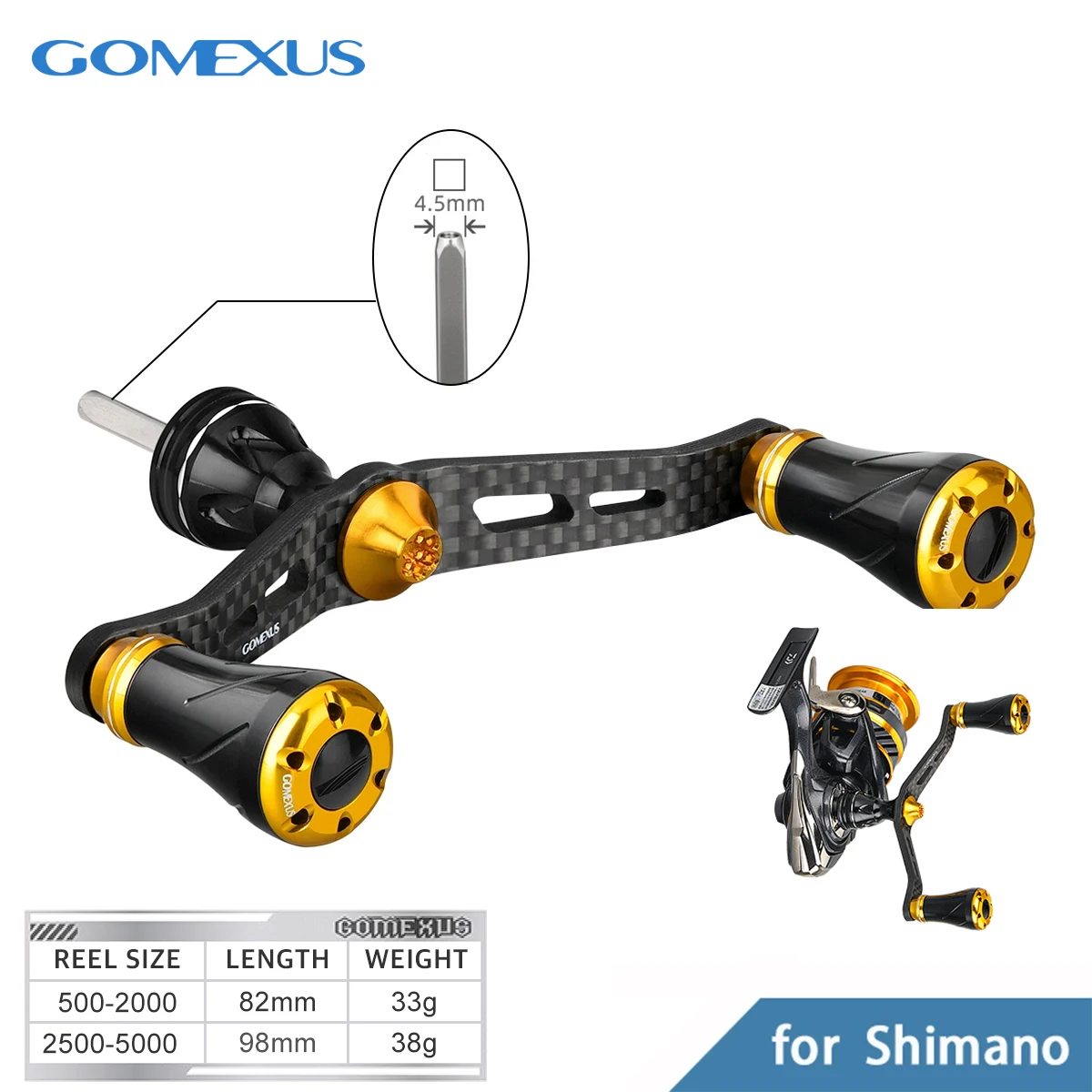 Gold-for Shimano