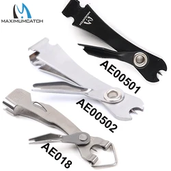 Multitool de pesca Maximumcatch con pinza de nudos y afilador inoxidable