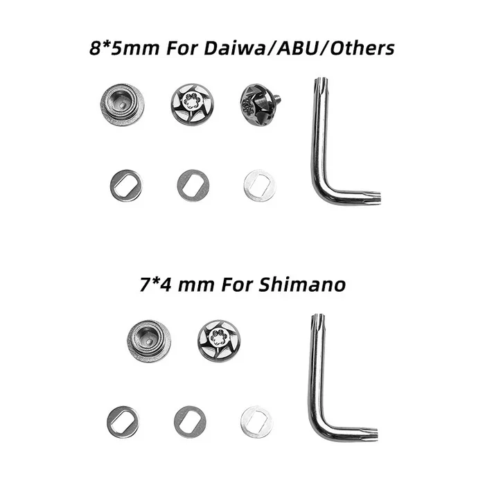 Tuercas de aluminio Gomexus para la serie BDH - imagen 3