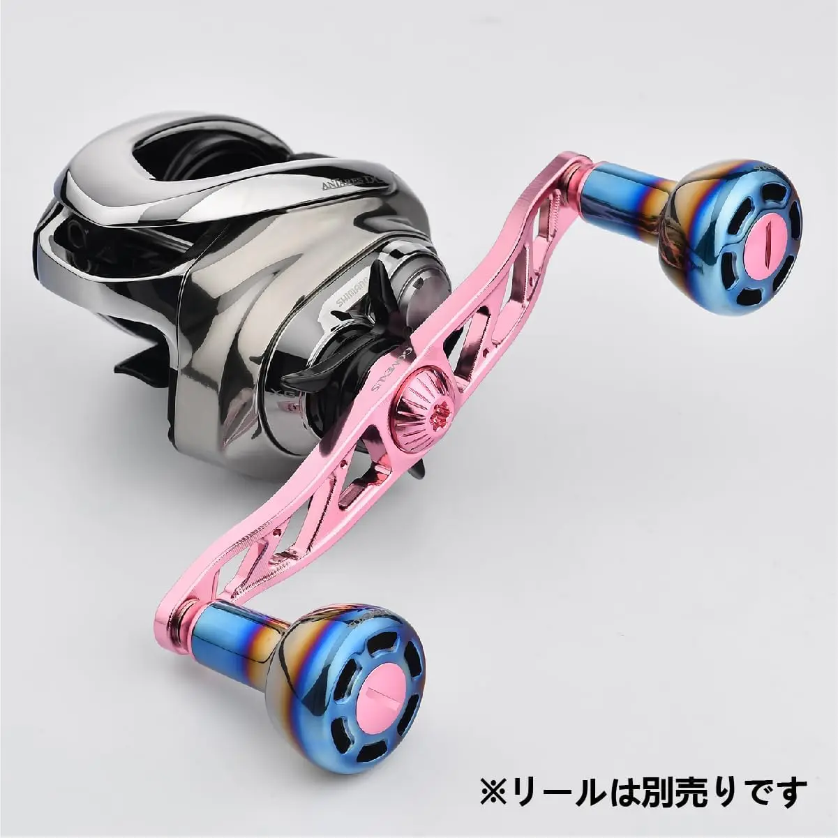 Gomexus-Pomo ultraligero de titanio para pesca, Spinning, Baitcasting, Shimano,Antares Sephia, Daiwa, BG MQ, Steez, Ryoga,, 30 mm - imagen 4