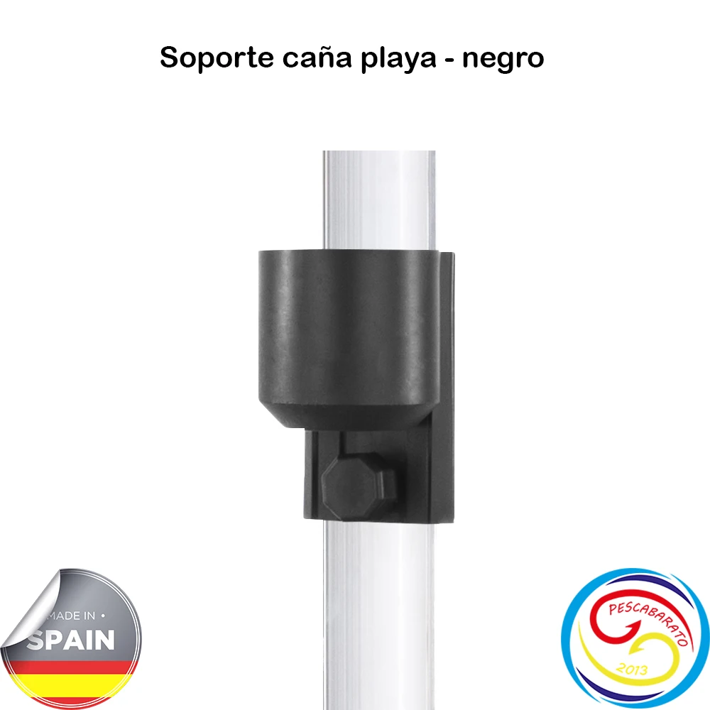 Soporte caña de pescar. De aluminio sin pintar. - 75 cm, 100 cm, 120 cm y 150 cm. 2 unidades lote. Pesca Barato 2013 - imagen 4