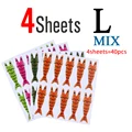 40pcs L MIX