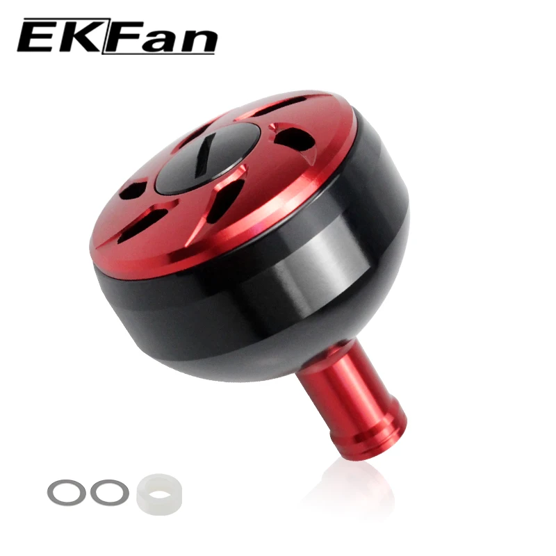 EKFan-perilla de mango de pesca de aleación de aluminio, 38MM, adecuada para DAI & SHI, carrete de pesca Baitcasting, accesorio de pesca basculante - imagen 5
