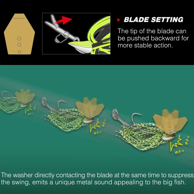 TSURINOYA, 3 uds., anzuelos con falda de hoja, juego de Señuelos de Pesca, 11g, 14g, cuchara giratoria, fundición con rodapié de silicona, plantillas para Lucio - imagen 4