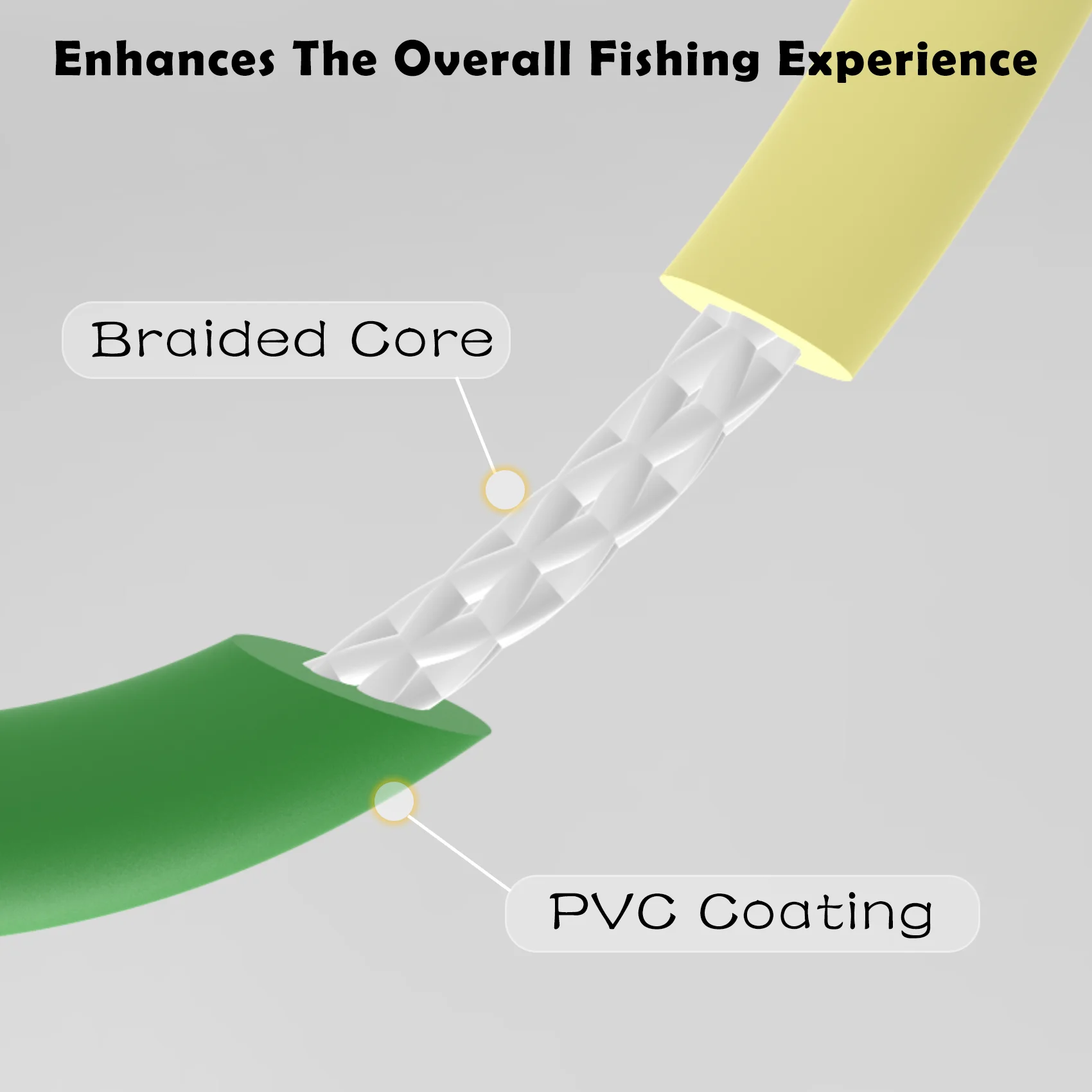 Aventik 3 colores percerpción trucha línea de pesca con mosca peso hacia adelante línea de pesca flotante LW4 LW5 LW6 LW7 LW8 - imagen 2