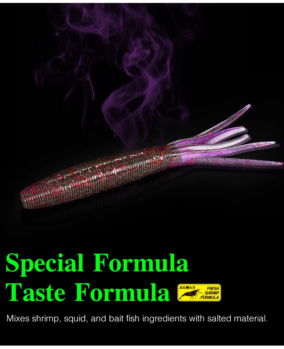 Experimente el mejor señuelo de pesca con nuestra fórmula especial de fórmula de sabor