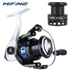 MIFINE LEGENCY Carrete giratorio ultraligero de pesca para hielo