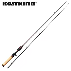 KastKing Valiant Eagle II cebo ultraligero caña de pescar de fundición giratoria Finesse 1,52-1,88 m con fibra de carbono 30T para corriente