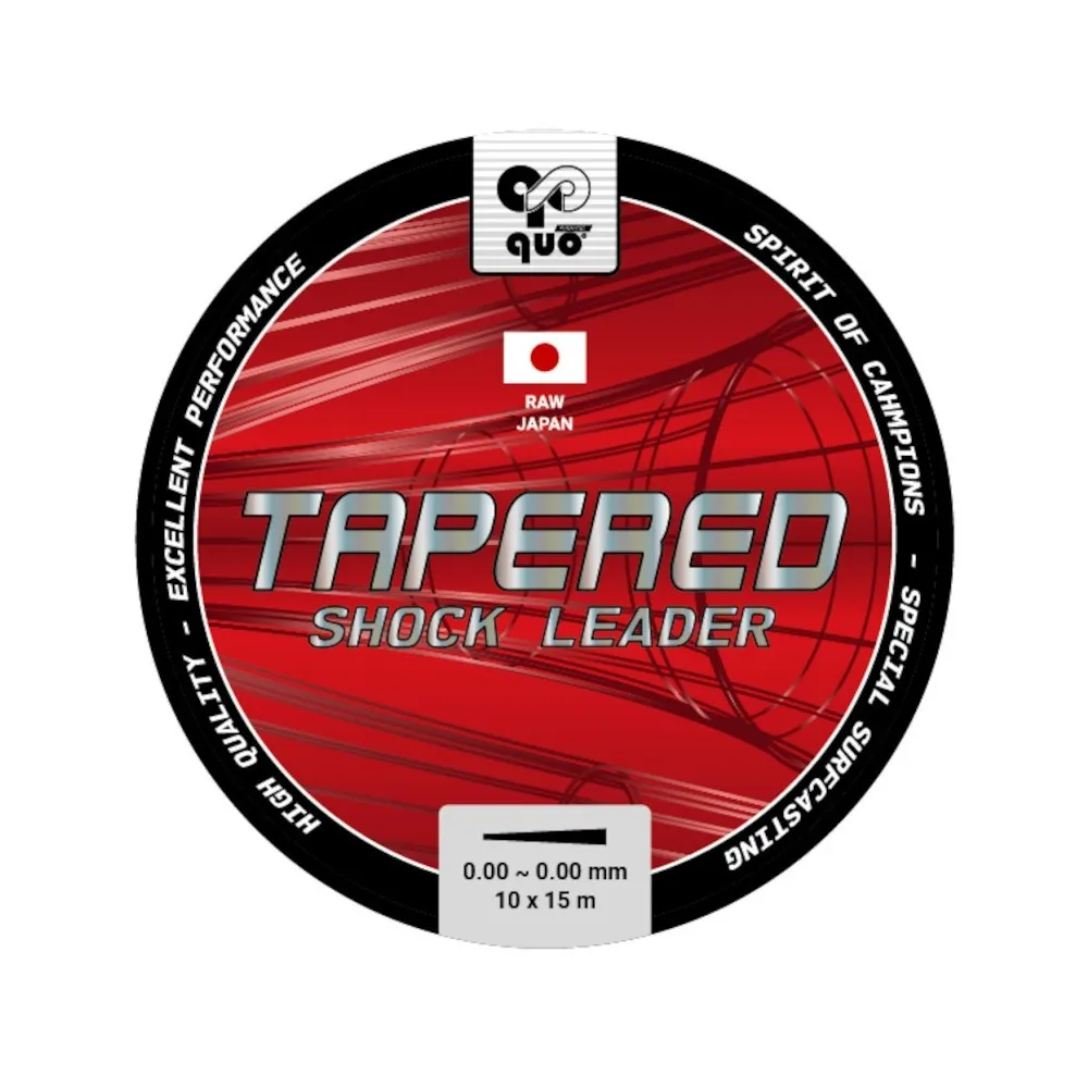 10 Puentes de Linea-shock leader Quo transparentes 10 x 15mtrs-varios diametros.Surfcasting muy buen precio .Envio urgente .Pesca en mar.No rizan. 16mm-18mm-20mm23mm