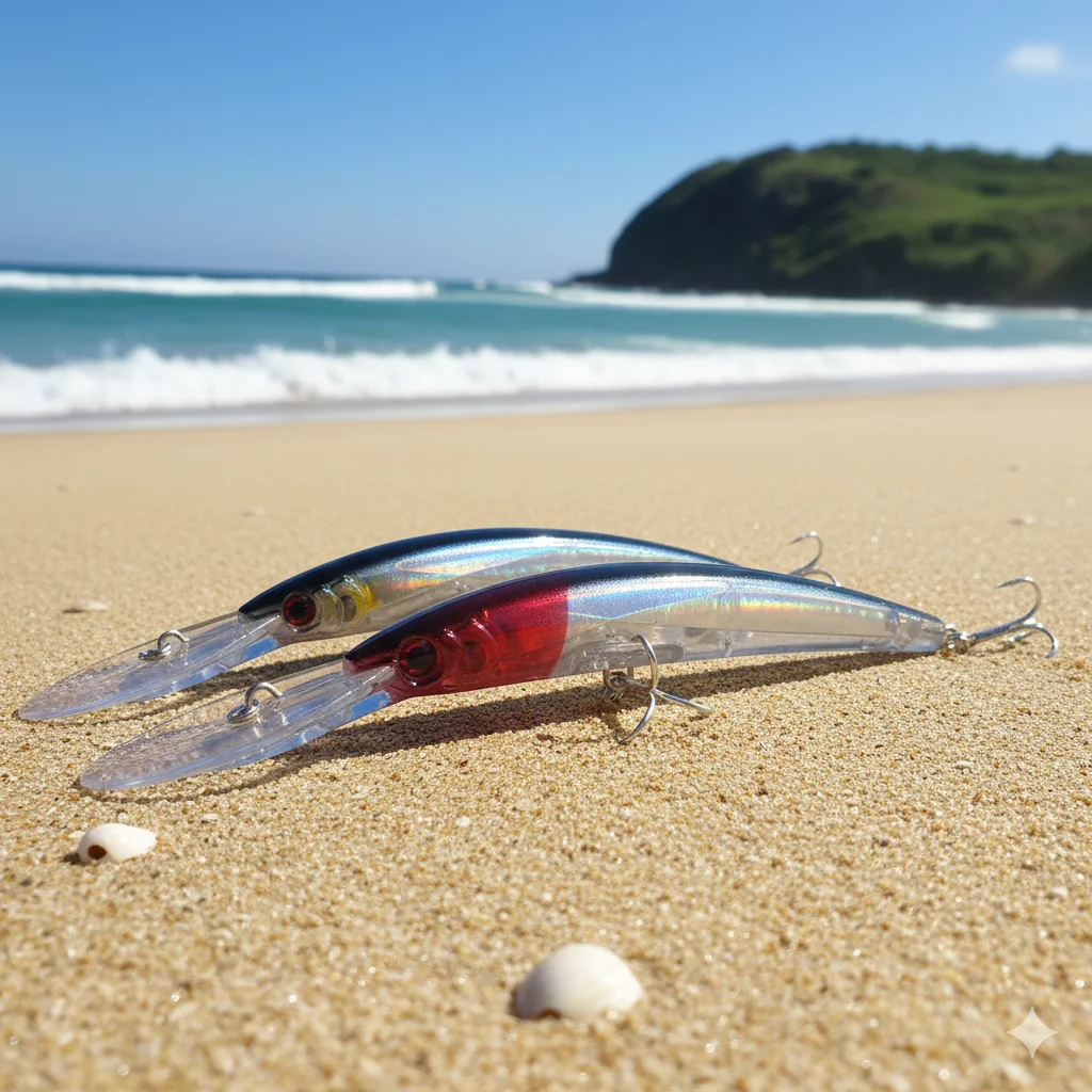 HENGJIA Minnow crankbait – Ojos realistas 3D - imagen 2