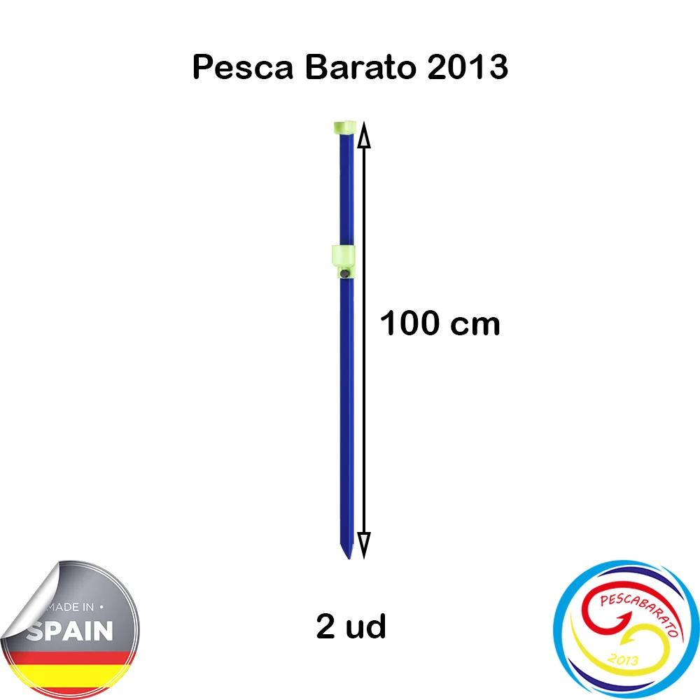 soporte playa 100 cm - 2 unidades