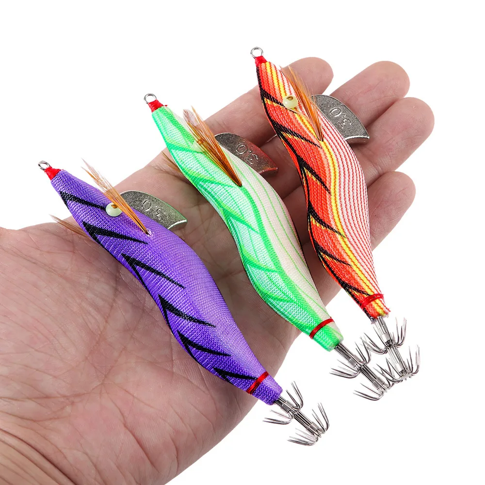 Wutong Egi Jig de Calamar 15.5g – Señuelo Sepia para Jigging - imagen 4