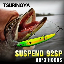 TSURINOYA 92SP Jerkbait flotante 92mm 9g