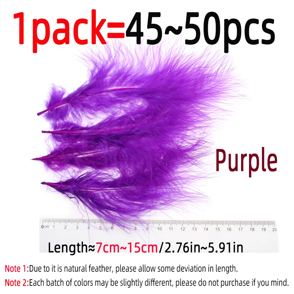 50pcs Purple