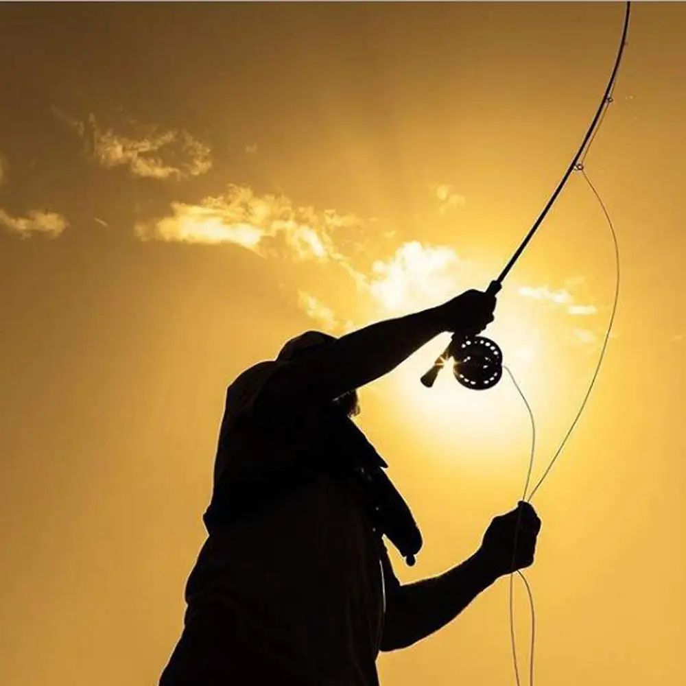 Aventik 3 colores percerpción trucha línea de pesca con mosca peso hacia adelante línea de pesca flotante LW4 LW5 LW6 LW7 LW8 - imagen 5