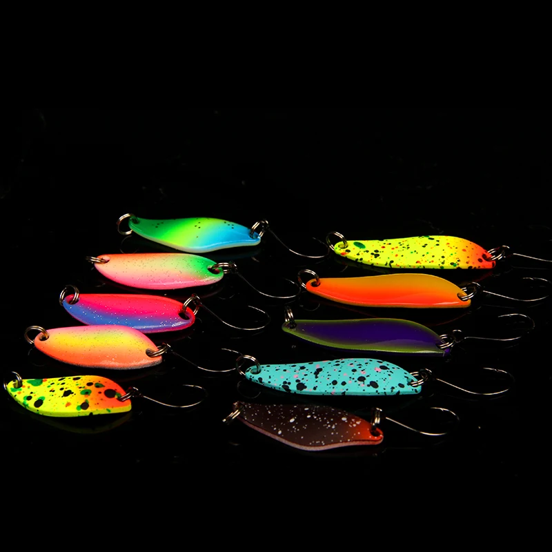 Cuchara Spinner UV Letoyo – Luminoso ideal para pesca de trucha
