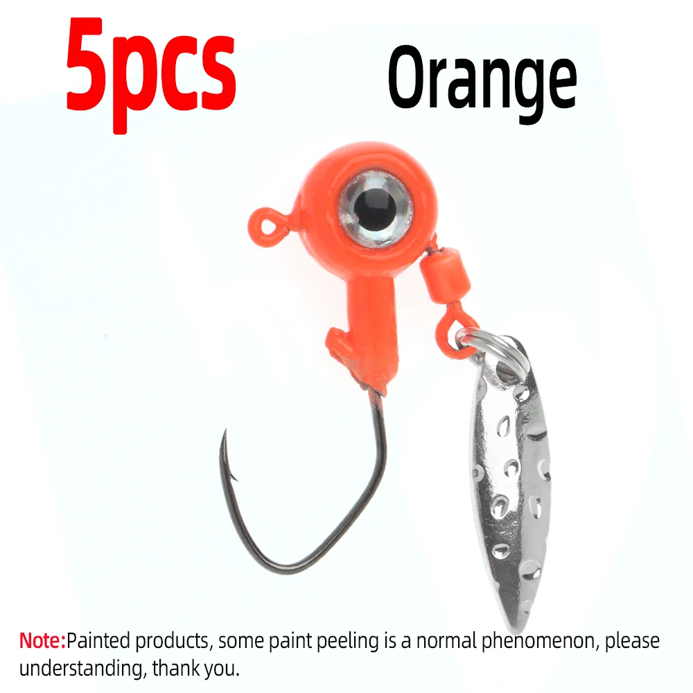 5pcs Orange