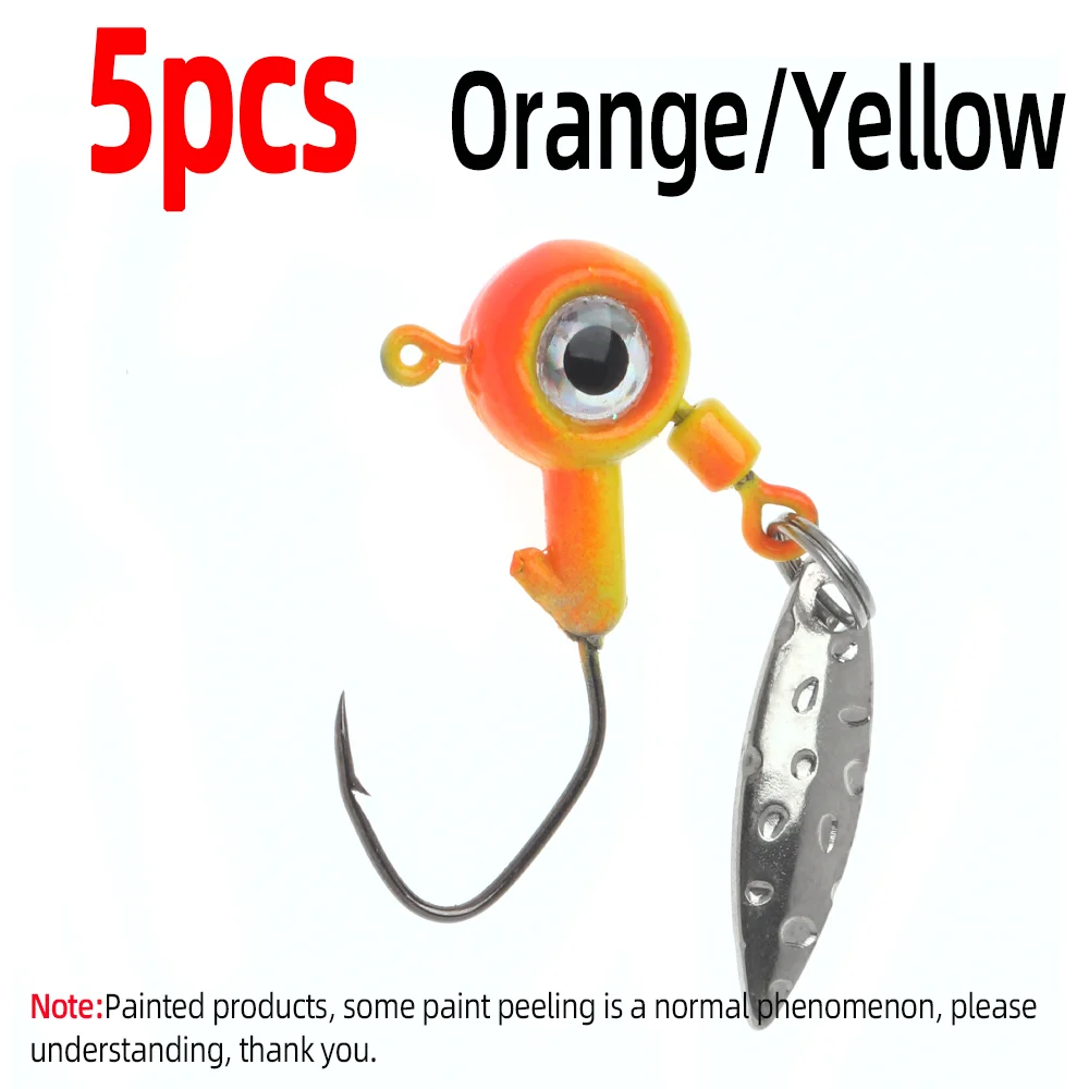 5pcs Orang Yellow