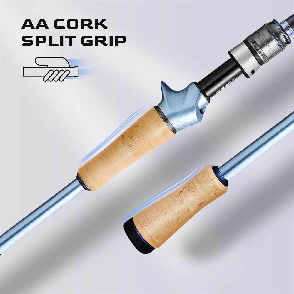 HANDING Miracle BFS caña de pescar ligera, cañas de fundición de carbono, 90g, 40T, FUJI®Guías A, varilla de alta sensibilidad - imagen 5