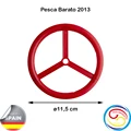 11,5 cm - 5 unidades  -rojo