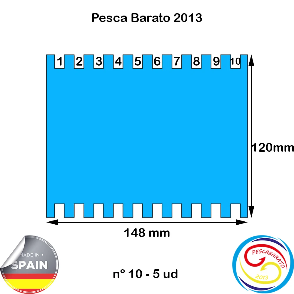Plegadora para anzuelos montados – Organizador de pesca - imagen 5