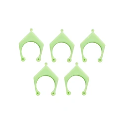 Horquillas soporte caña 25x3 y 30x3 verde flúor