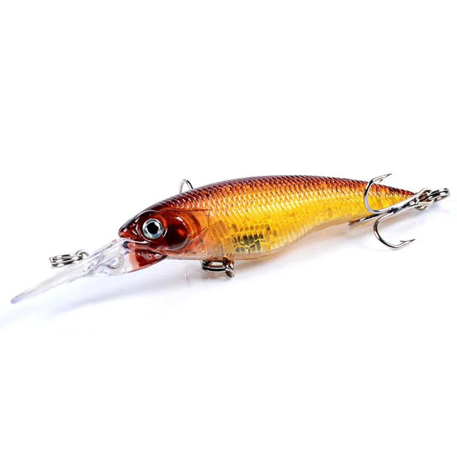 Señuelos flotantes para Pesca, cebos crankbait de 8,2 cm y 5,7g, aparejos de Pesca de carpa, cebo duro para lubina, Wobblers artificiales para curricán - imagen 3