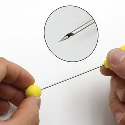 3X herramienta de cebo de pesca aguja de cebo para aparejos de pesca de carpa accesorios de pesca