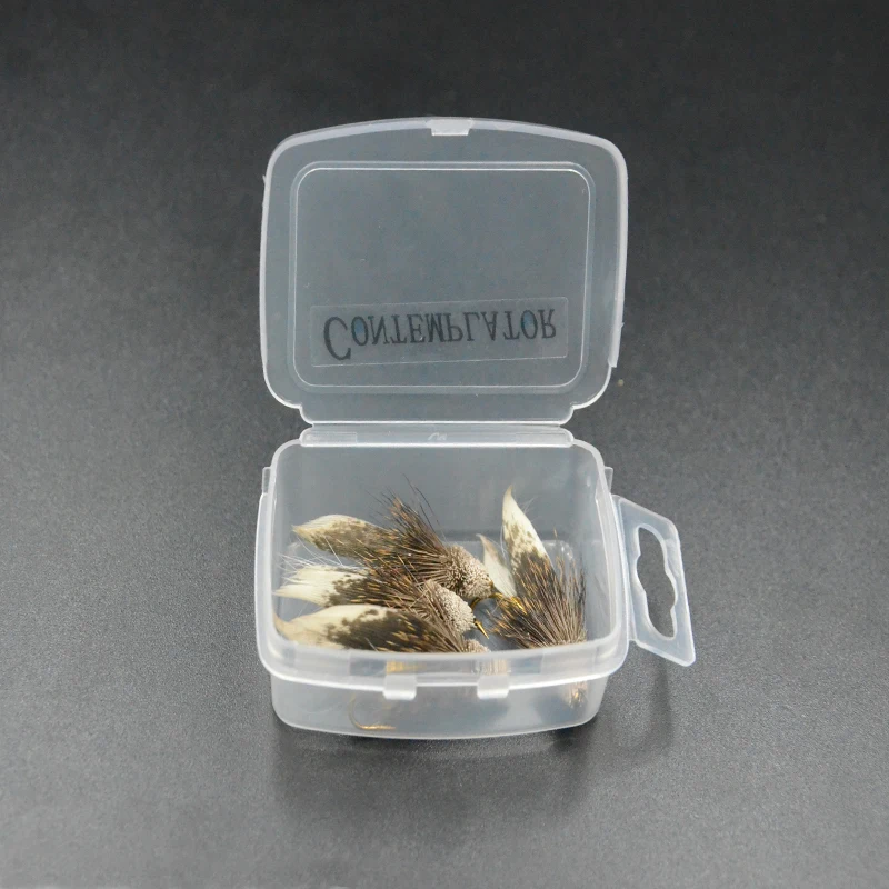 4 piezas 6 #   Patrón de serpentina clásico Muddler Minnow imitando escultura delgada agua dulce pesca de agua salada captura de moscas Steelhead - imagen 3