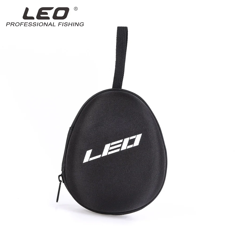 LEO-Bolsa de carrete de pesca portátil, accesorios, funda protectora para exteriores, bolsa de pesca, bolsa de almacenamiento de rueda de pescado de alta EVA - imagen 2