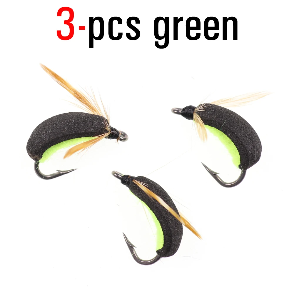 3pcs Green