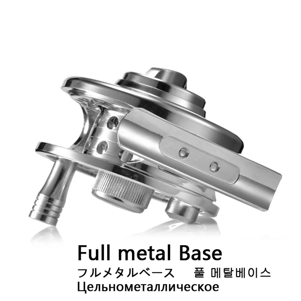 Carrete de pesca con mosca ultraligero de Metal completo 2 + 1BB carretes de pesca de carpa mecanizados CNC rueda de hielo de aluminio con fuerza de descarga - imagen 2