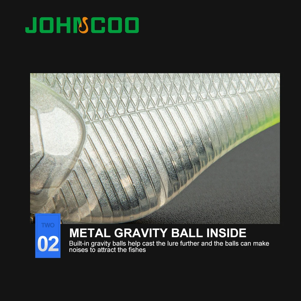 JOHNCOO-señuelo de pesca con vibración de hundimiento 70S, cebo Artificial duro de 14,7g, señuelo de plástico duro VIB, aparejos de trucha para pesca en hielo de invierno - imagen 5