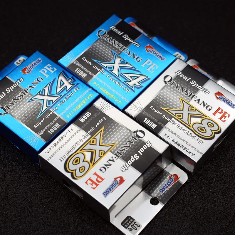 Línea de pesca de gran caballo, 100m, 0,2 #-10,0 #, línea de pesca de PE verde, línea de pesca, accesorios trenzados, 1 Uds. - imagen 4