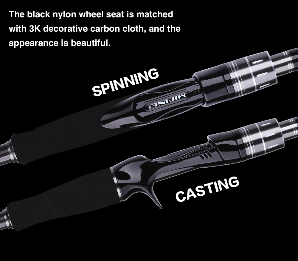 Experimente un rendimiento de pesca sin costuras con nuestras elegantes manijas de caña de alta calidad