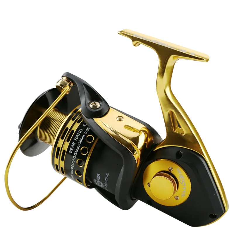 Rueda de Pesca con ancla, carrete de Pesca giratorio, Angeln Rock, carrete de Pesca, rodamientos de bolas 10 + 1, Molinete telescópico Olta, 9000s, 10000s - imagen 2