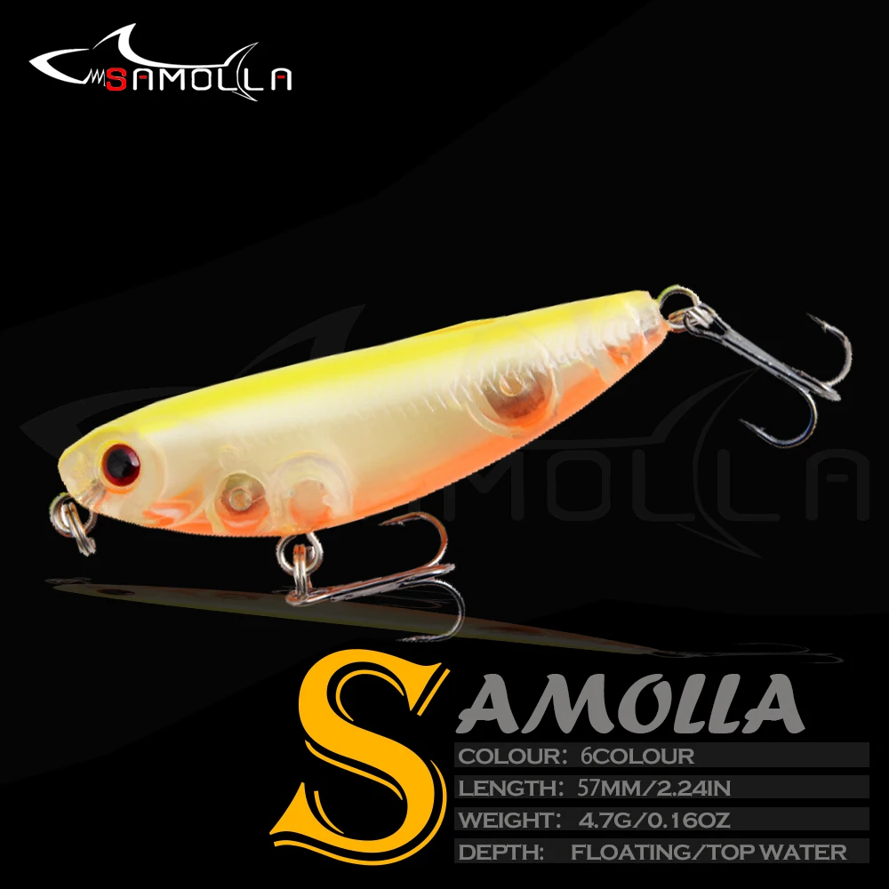 Señuelo SAMOLLA Agua Salada 4.7g 57mm - vista principal