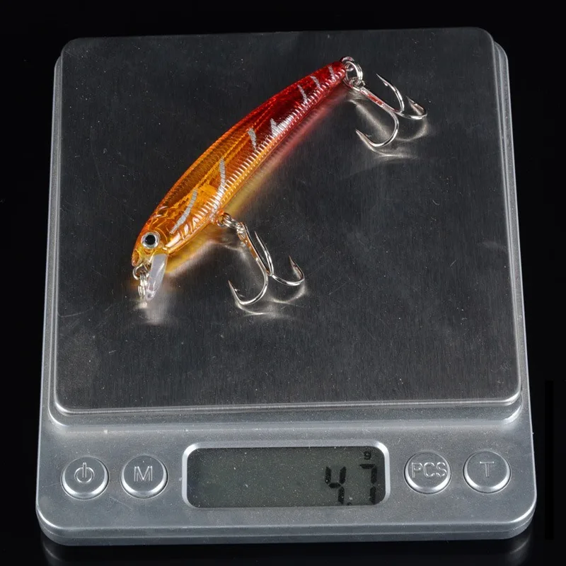 Señuelo de pesca de pececillos de calidad, 1 piezas, 5,6g, 7,5 cm, Crankbait duro, Wobblers, Jerkbait flotante Artificial, carpas Isca - imagen 5